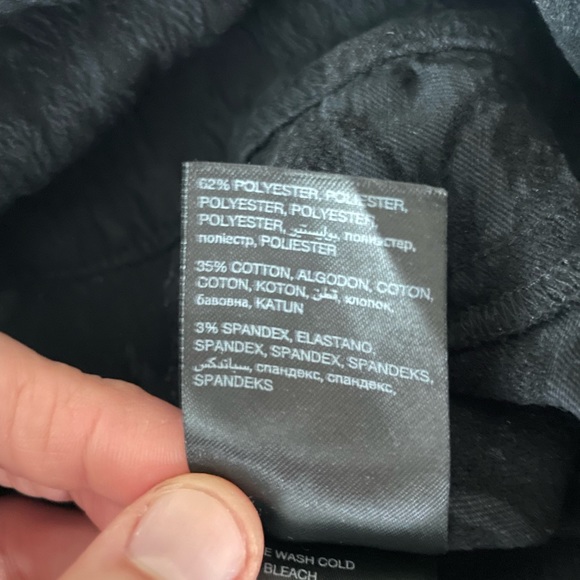 Bebe size XS High Waisted Skinny  Legging Dress Pants Back zipper - Picture 4 of 8